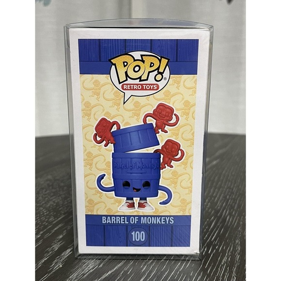 Funko Pop! Retro Toys Barrel of Monkeys #100, with Protective Cover - Picture 4 of 7